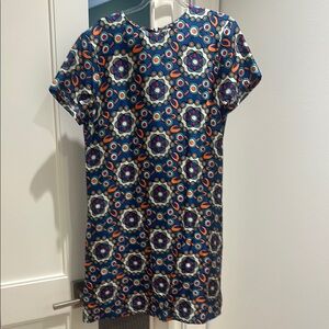 Colorful Geometric Pattern Dress